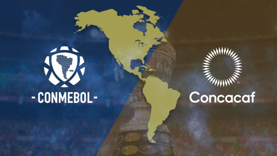 Conmebol y Concacaf por la unión de América