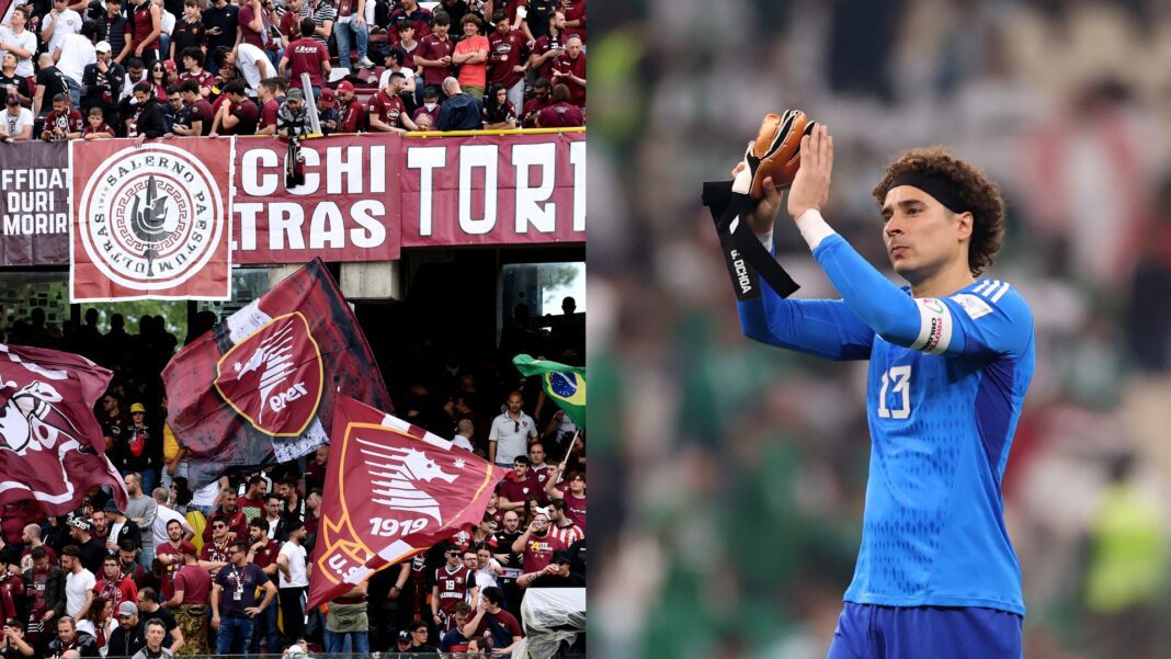 Salernitana reconocerá a Memo Ochoa como mejor jugador del equipo