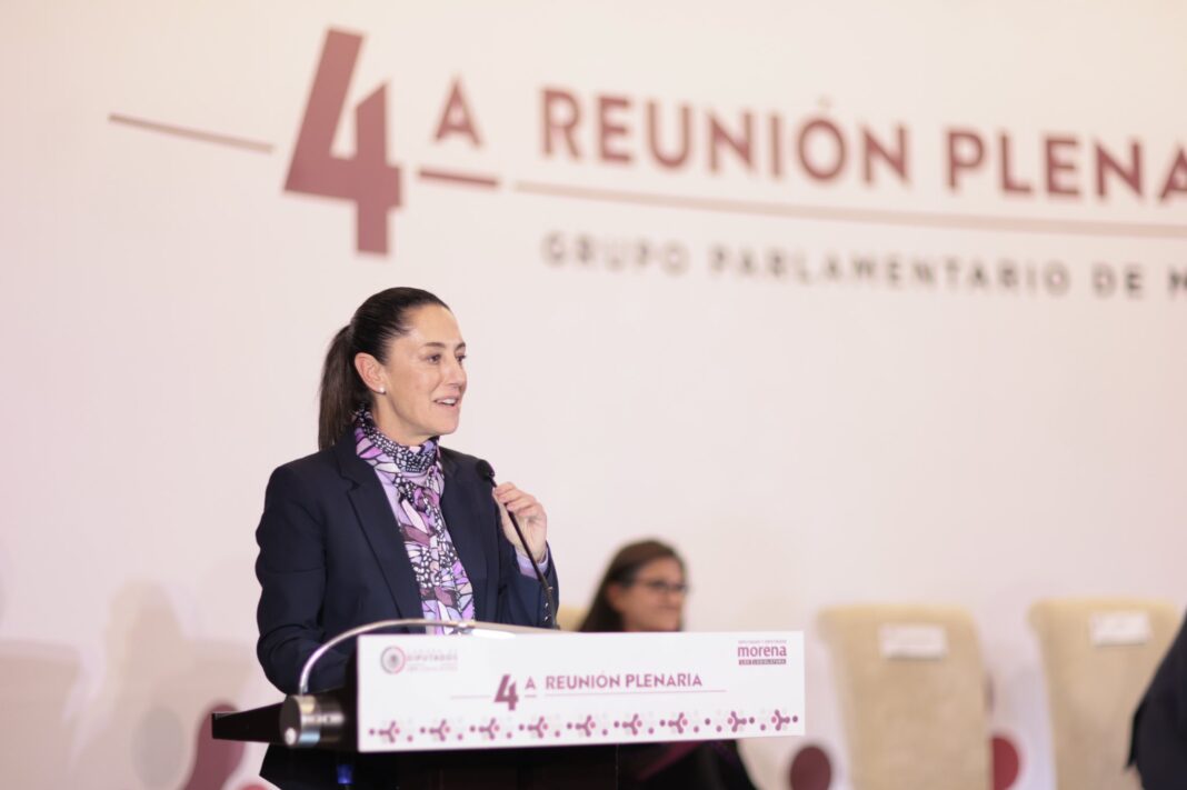 Claudia Sheinbaum pide ayuda a los diputados de Morena