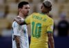 Neymar reveló cómo lo inspira Lionel Messi para poder ganar un Mundial a los 34 años