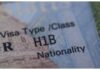 Cuál es el costo y requisitos de la visa H-1B para trabajar en Estados Unidos