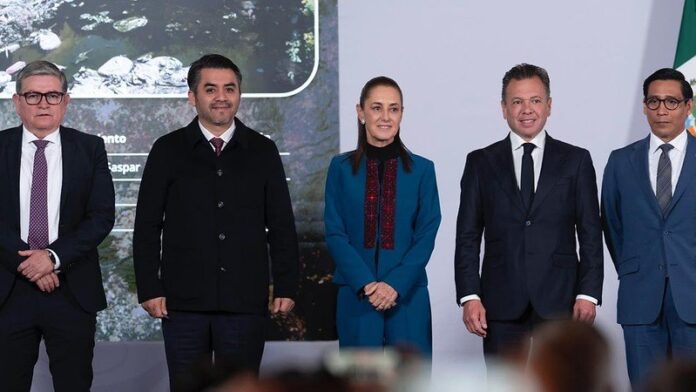 Anuncian Jalisco y Federación acuerdo histórico para garantizar el abasto y la calidad del agua en Guadalajara
