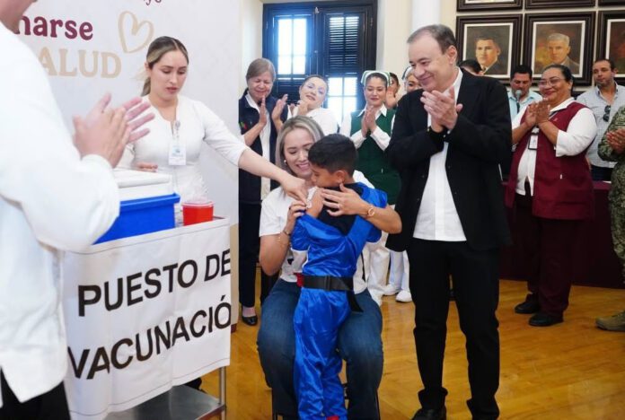 Inicia en Sonora campaña de vacunación; serán más de 1 millón de dosis contra influenza y COVID-19